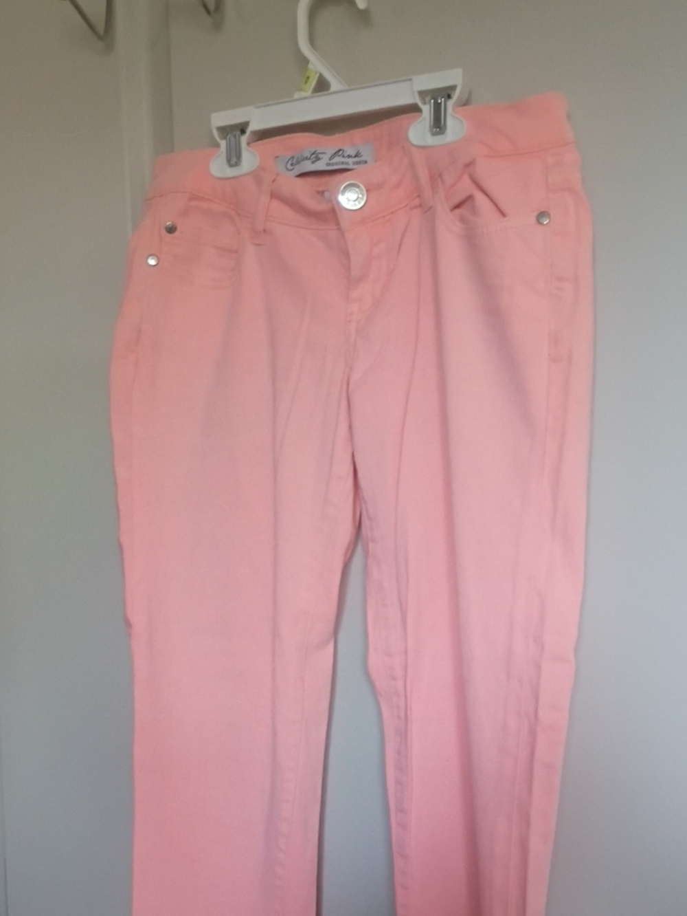 Celebrity Pink Pastel Pink Skinny Jeans